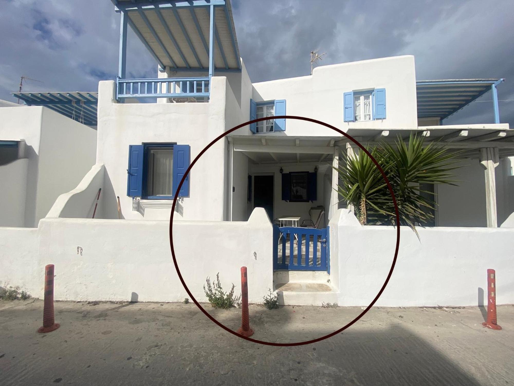 Elenitas Beach House In Ornos Eksteriør billede